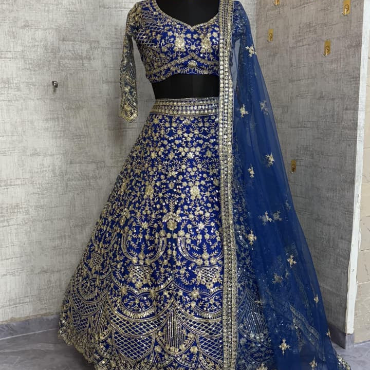 Stunning Heavy Embroidered Lehenga