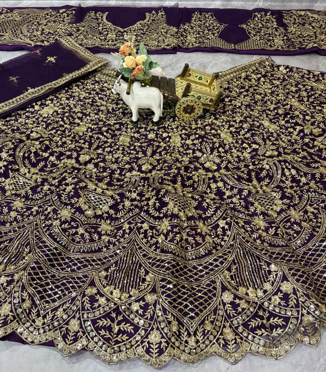 Stunning Heavy Embroidered Lehenga