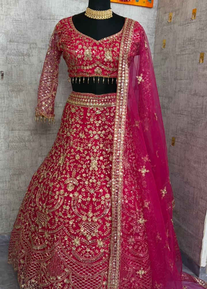 Stunning Heavy Embroidered Lehenga