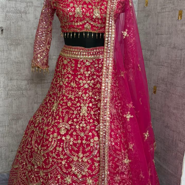 Stunning Heavy Embroidered Lehenga
