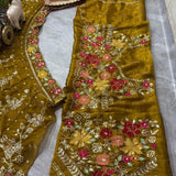 Wedding Embroidered Jimmy Choo Lehenga