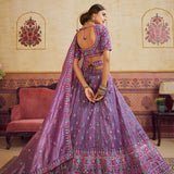 Royal Bridesmaid Organza Lehenga Choli