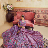 Royal Bridesmaid Organza Lehenga Choli