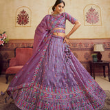 Royal Bridesmaid Organza Lehenga Choli