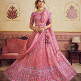 Royal Bridesmaid Organza Lehenga Choli