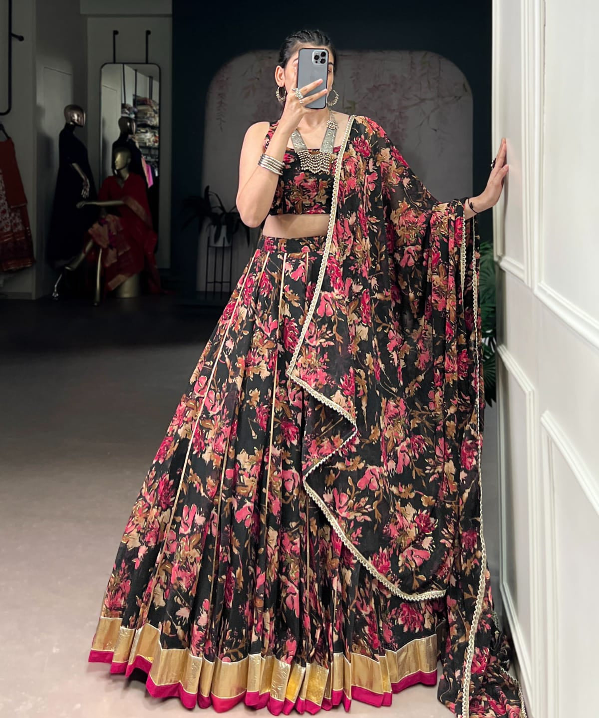 Navratri Special Printed Lehenga Choli