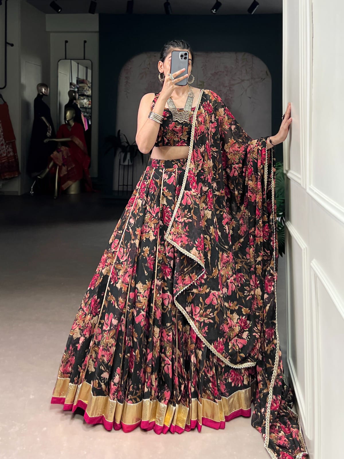 Navratri Special Printed Lehenga Choli