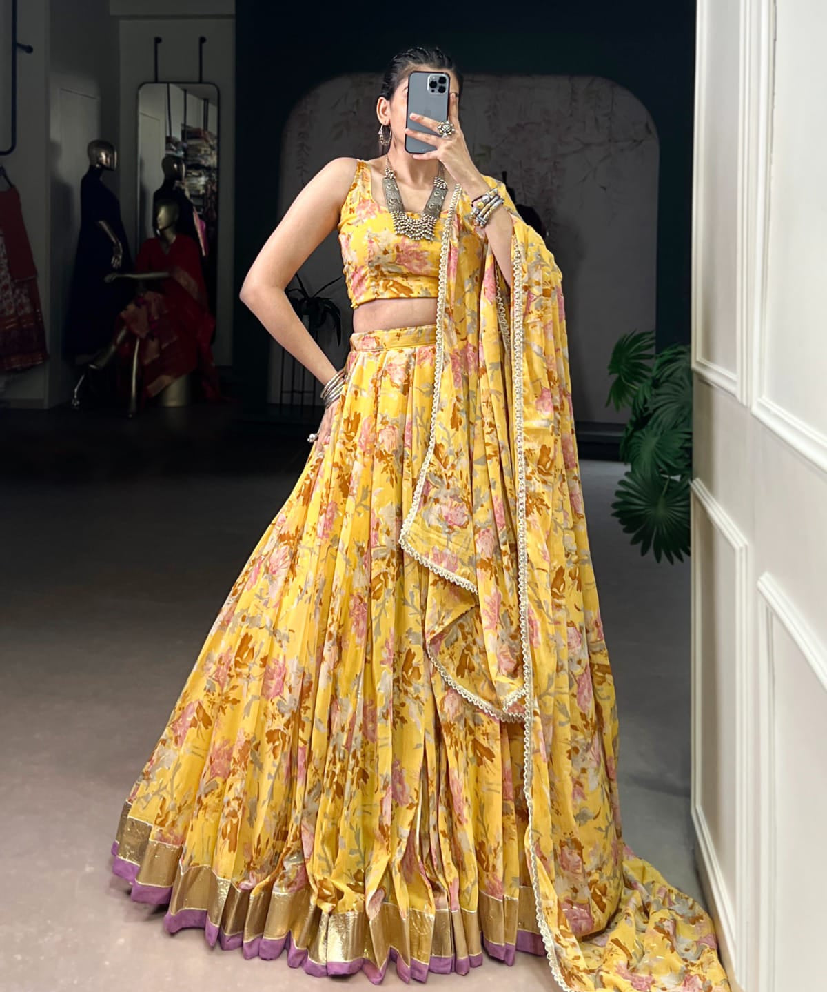 Navratri Special Printed Lehenga Choli