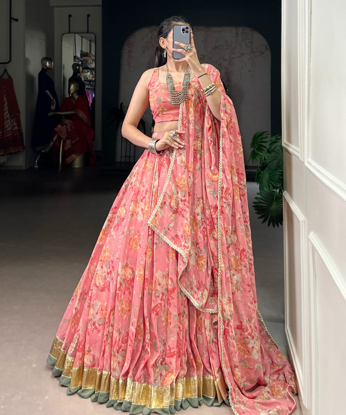 Navratri Special Printed Lehenga Choli