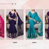 Charming Zari Weaving Saree