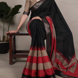Aesthetic Poly Cotton Saree Collection