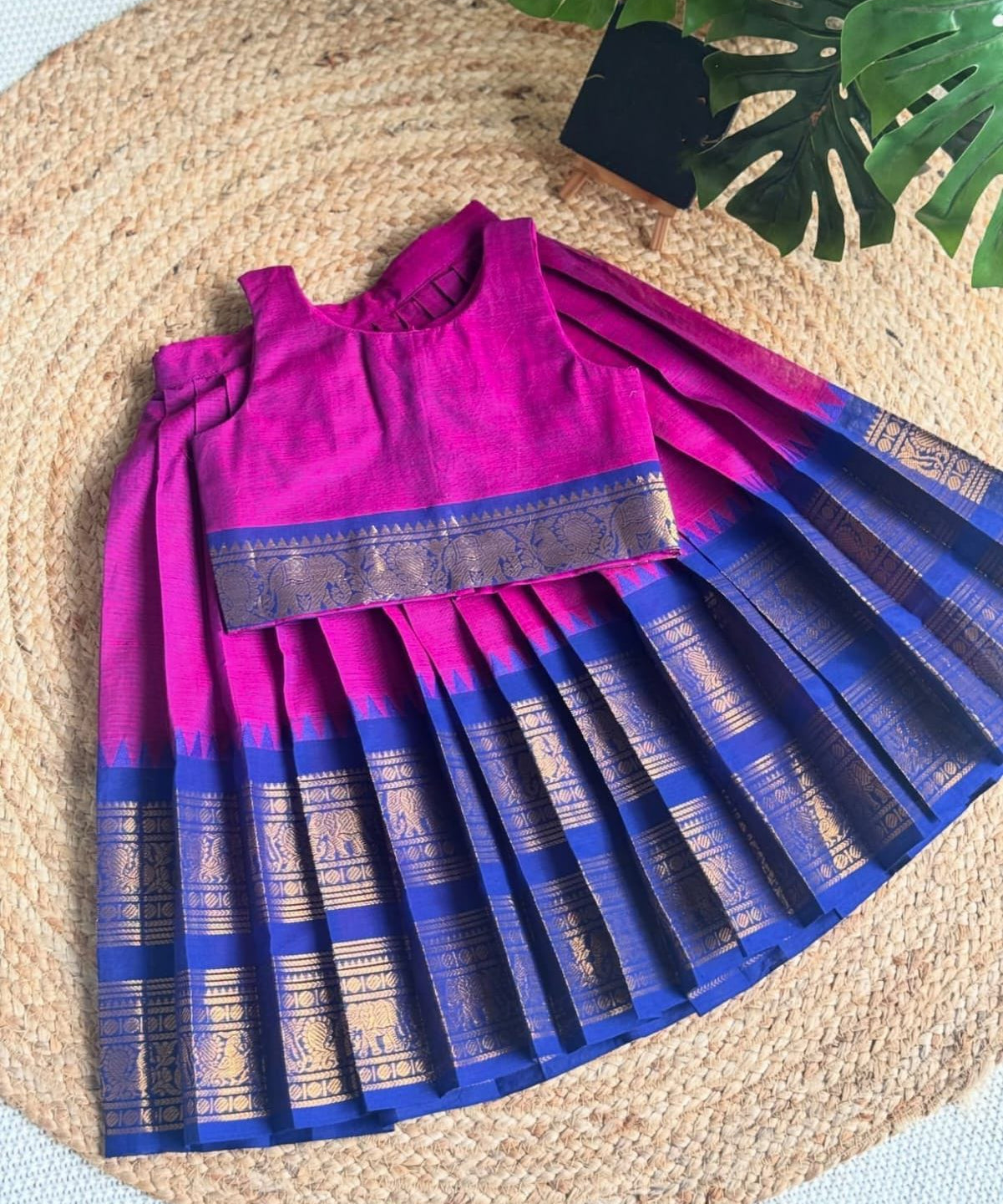 Traditional Kids Silk Lehenga