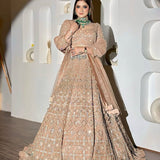 Butterfly Net Embellished Lehenga