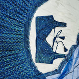 Blue Premium Net Lehenga Choli