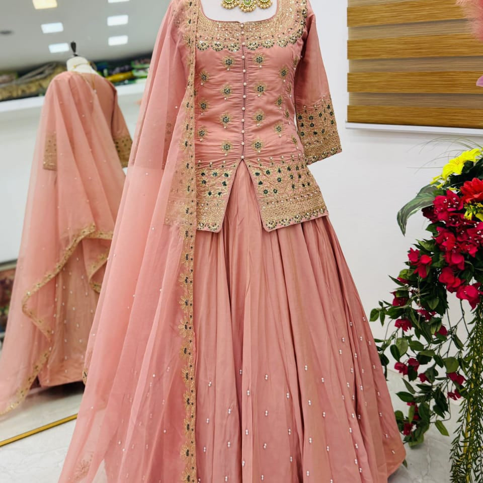 Stunning Simmer Top Lehenga