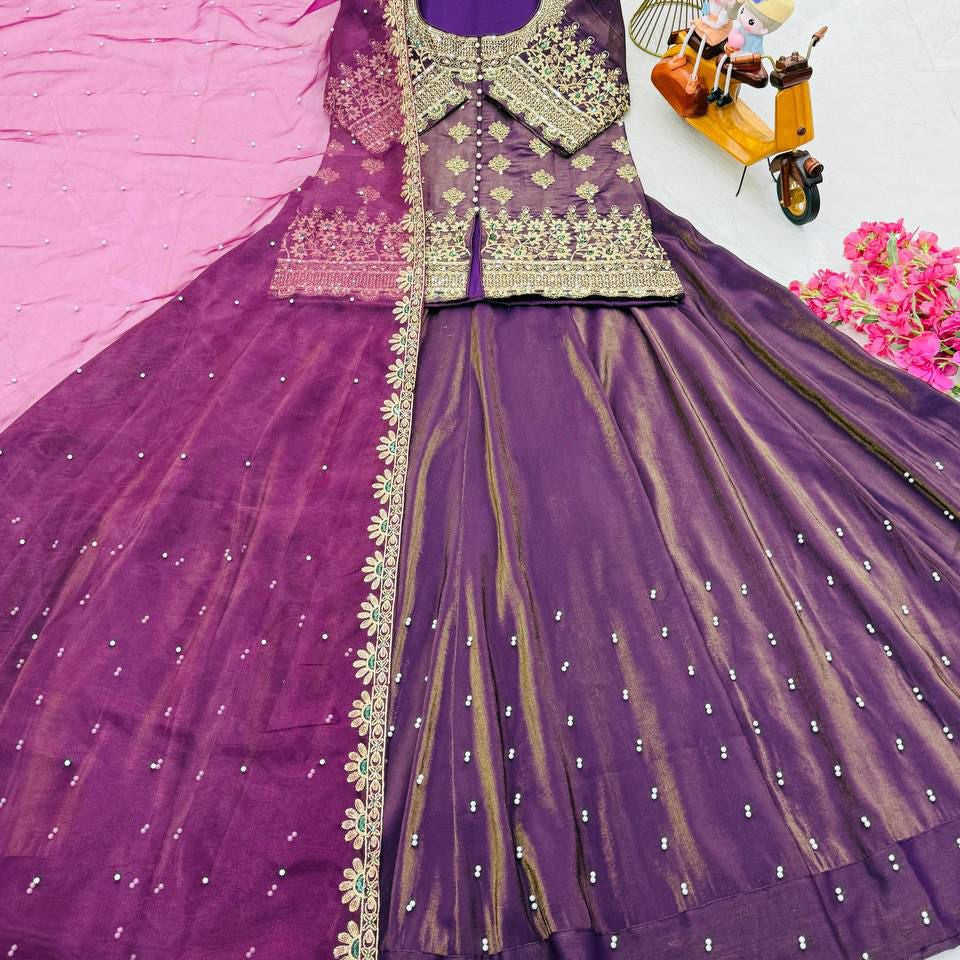 Stunning Simmer Top Lehenga