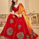 Traditional Gamthi Lehenga Choli