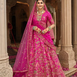 Premium Wedding Velvet Lehenga Choli