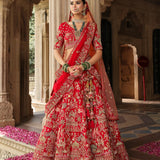 Premium Wedding Velvet Lehenga Choli