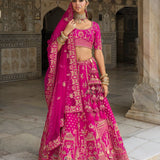 Premium Wedding Velvet Lehenga Choli