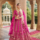 Premium Wedding Velvet Lehenga Choli