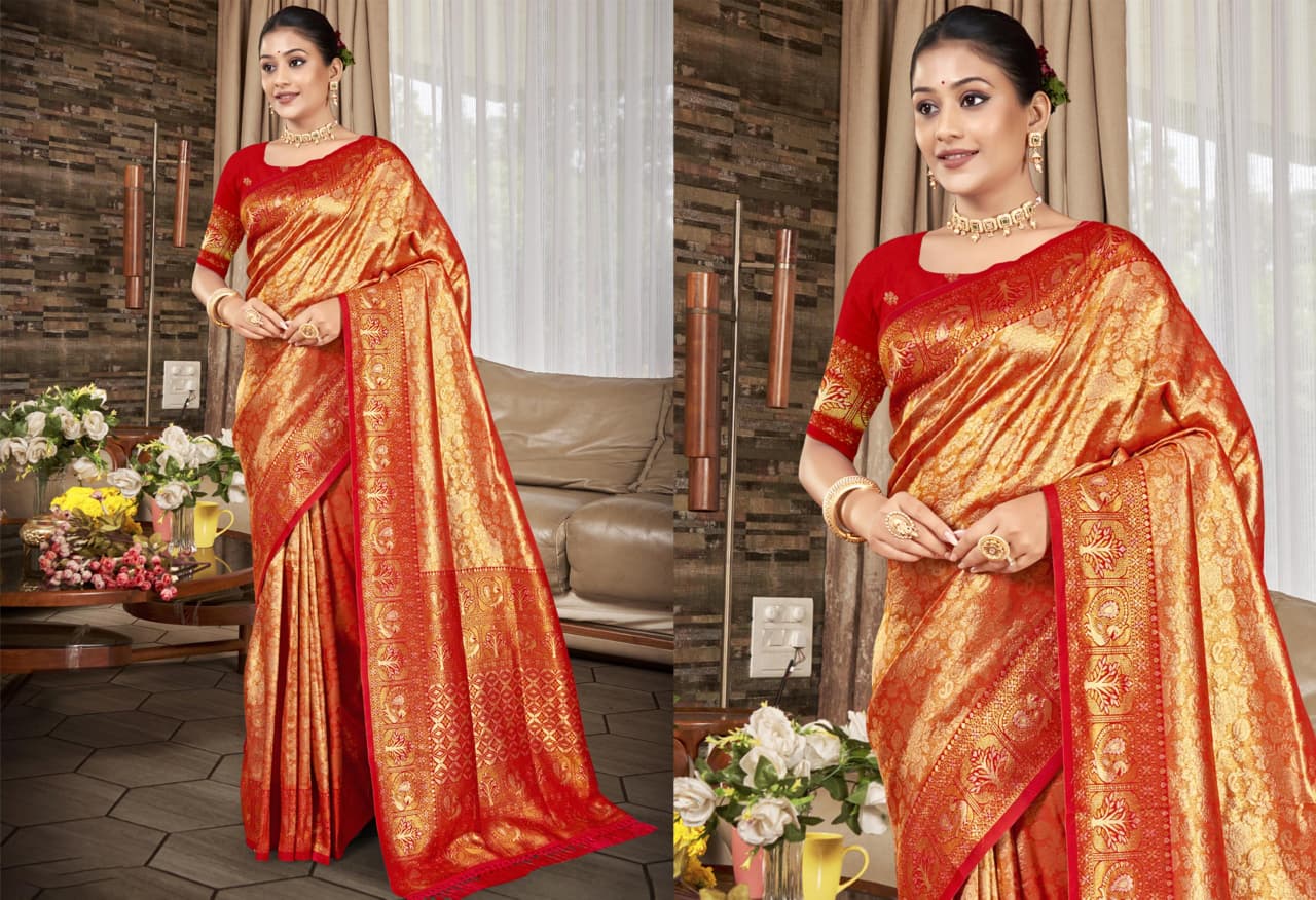 Bunawat Sahi Silk Designer Saree