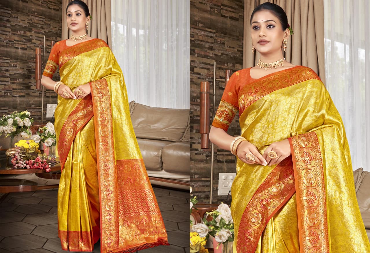 Bunawat Sahi Silk Designer Saree