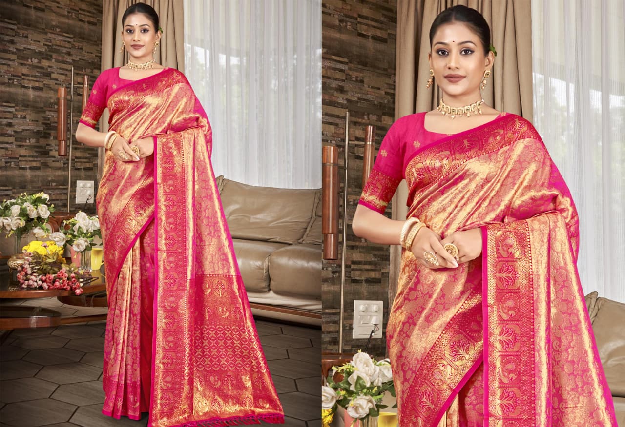 Bunawat Sahi Silk Designer Saree