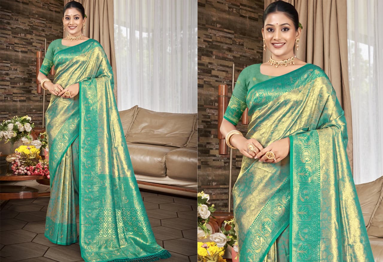 Bunawat Sahi Silk Designer Saree