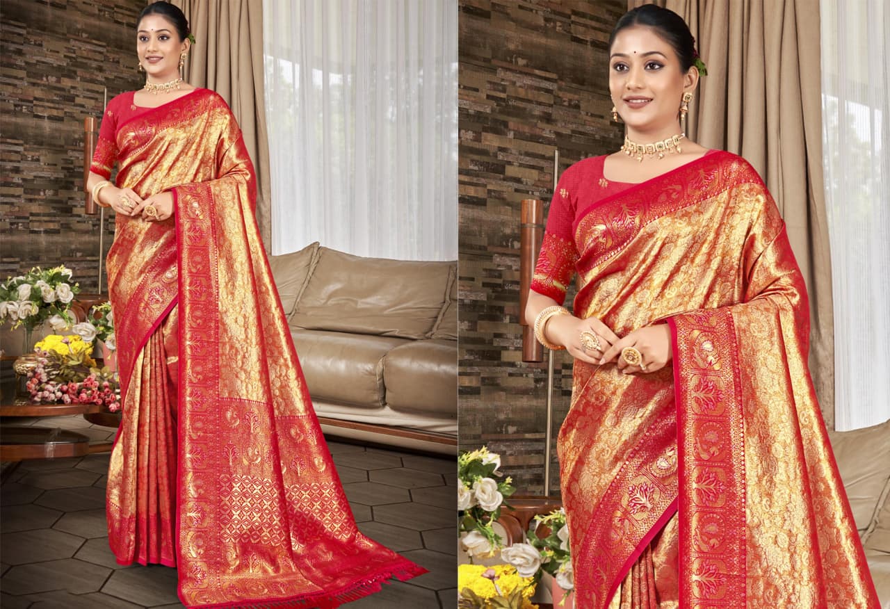 Bunawat Sahi Silk Designer Saree