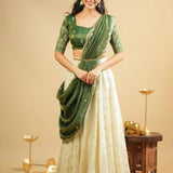 Traditional Crepe Silk Lehenga Choli