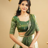 Traditional Crepe Silk Lehenga Choli