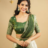 Traditional Crepe Silk Lehenga Choli