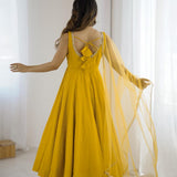 RomanSilk Flair Anarkali Suit