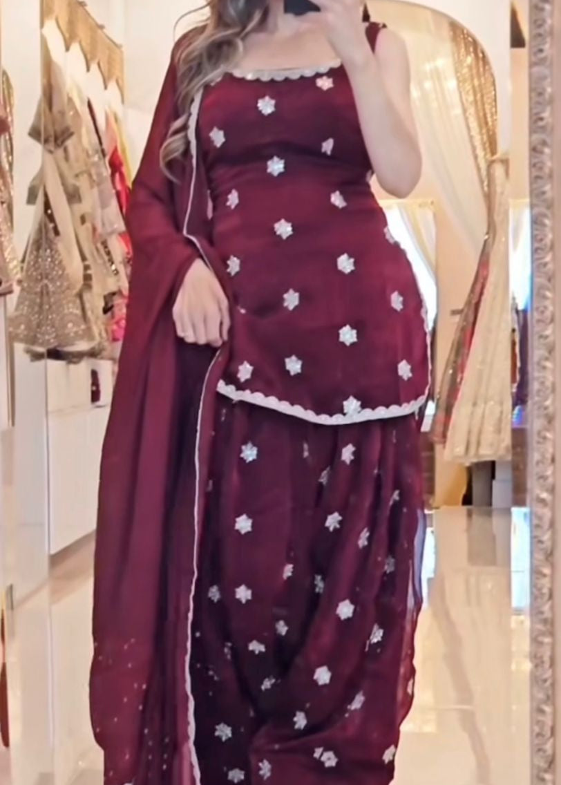 Stunnning Fandy Silk Suit Collection