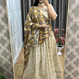 Traditional Mulberry Silk Lehenga