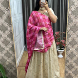 Traditional Mulberry Silk Lehenga