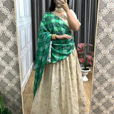 Traditional Mulberry Silk Lehenga