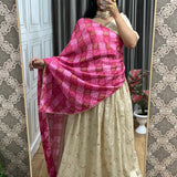 Traditional Mulberry Silk Lehenga
