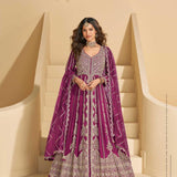 Mirza Premium Embroidered Anarkali Suit