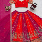 Exclusive Bridal Georgette Lehenga
