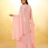 Perfect Blend Peach Straight Suit
