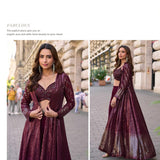 Gorgeous Sequence Indo Lehenga