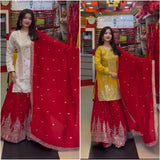 Exclusive Georgette Embroidered Suit