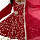 Exclusive Embroidered Anarkali Suit