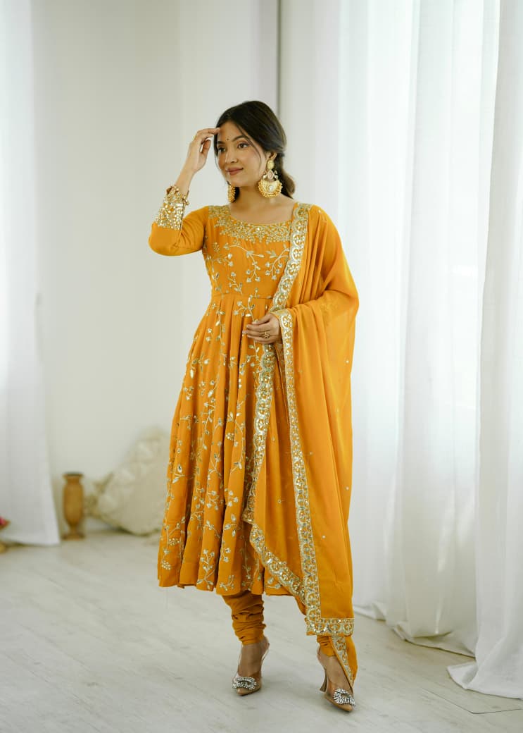 Exclusive Embroidered Anarkali Suit