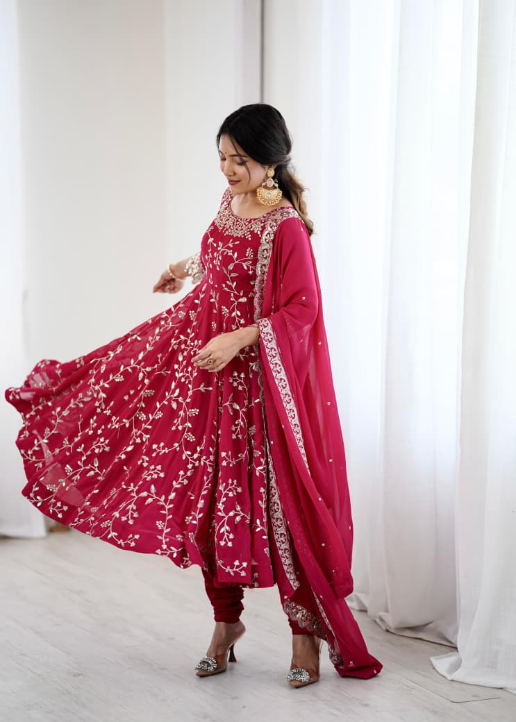 Exclusive Embroidered Anarkali Suit