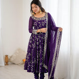 Exclusive Embroidered Anarkali Suit