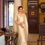 Shella Diamond Banarasi Silk Saree