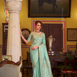 Shella Diamond Banarasi Silk Saree